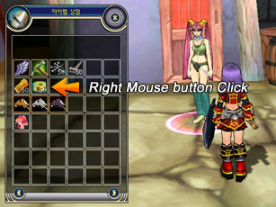 Click Right Mouse button