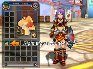 Click right mouse button